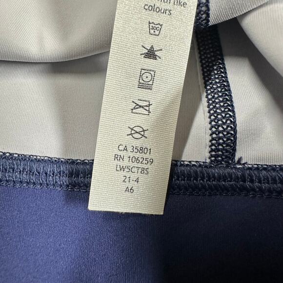 Lululemon Invigorate High-Rise Tight 25" Foil Shapeshifter Blue Multi Sz 20 EUC - Picture 7 of 12